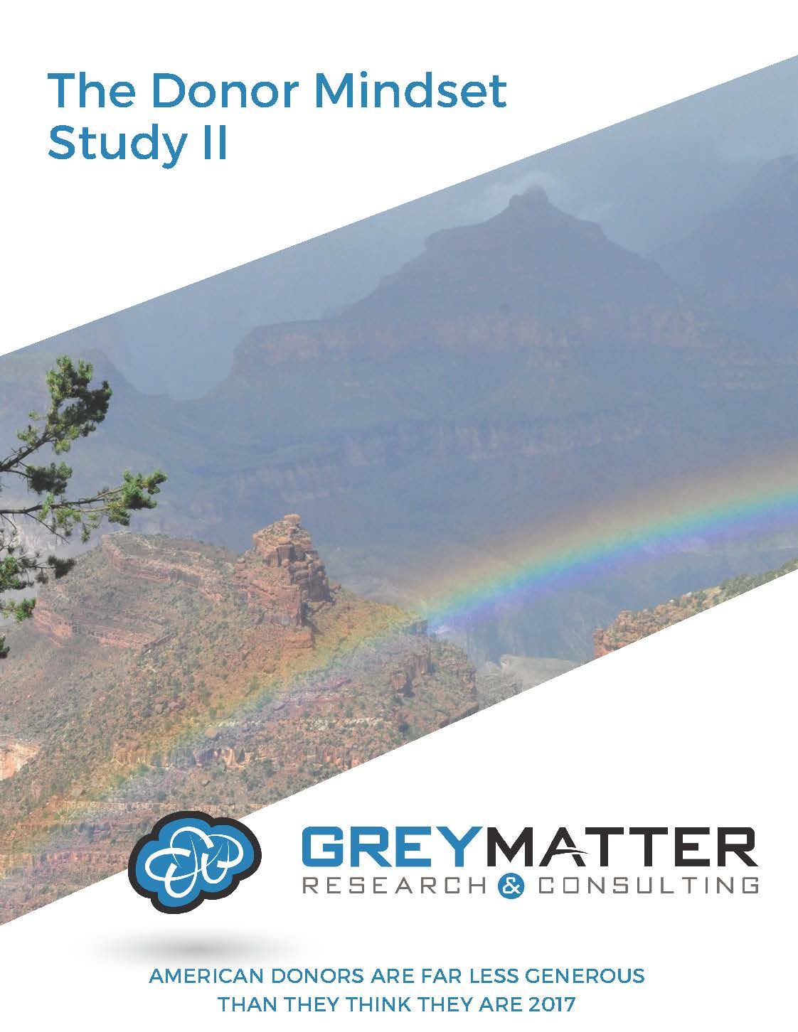 Donor Mindset Study II Cover