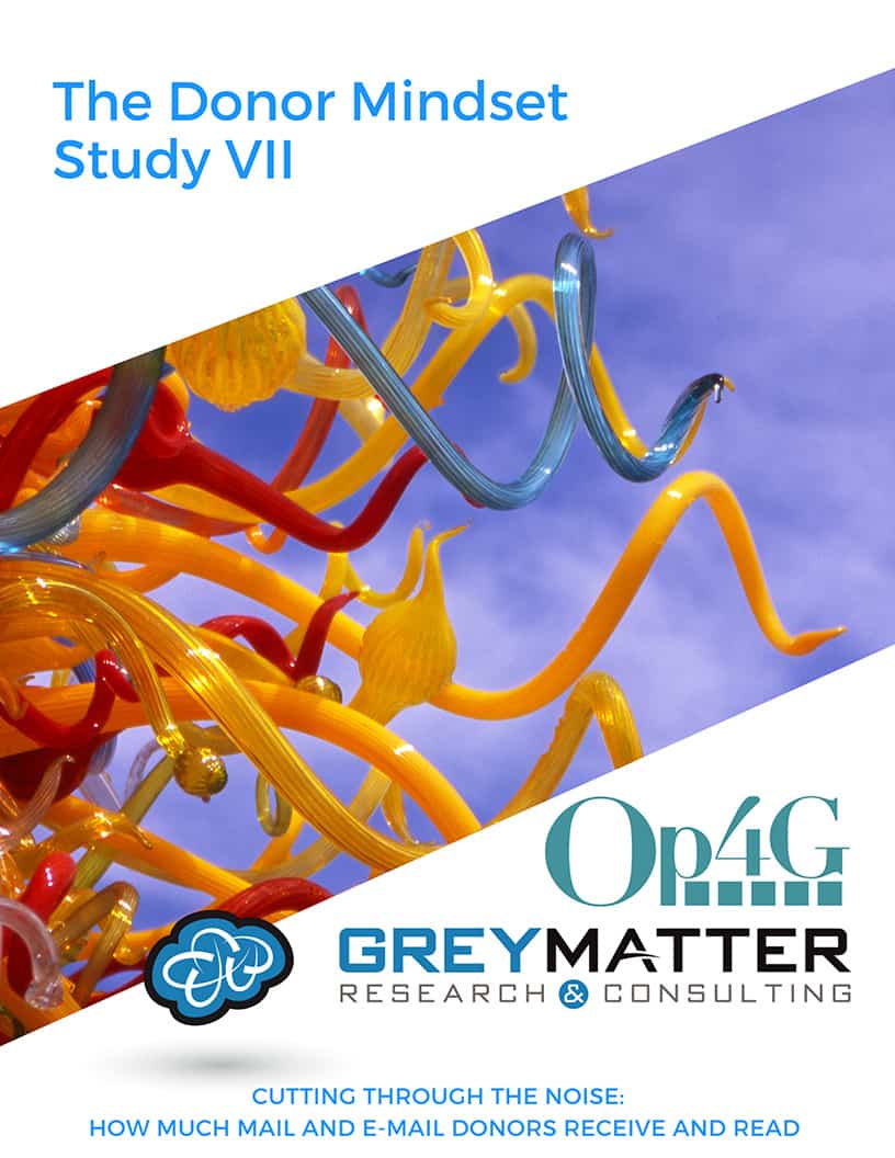 Donor Mindset Study VII report cover